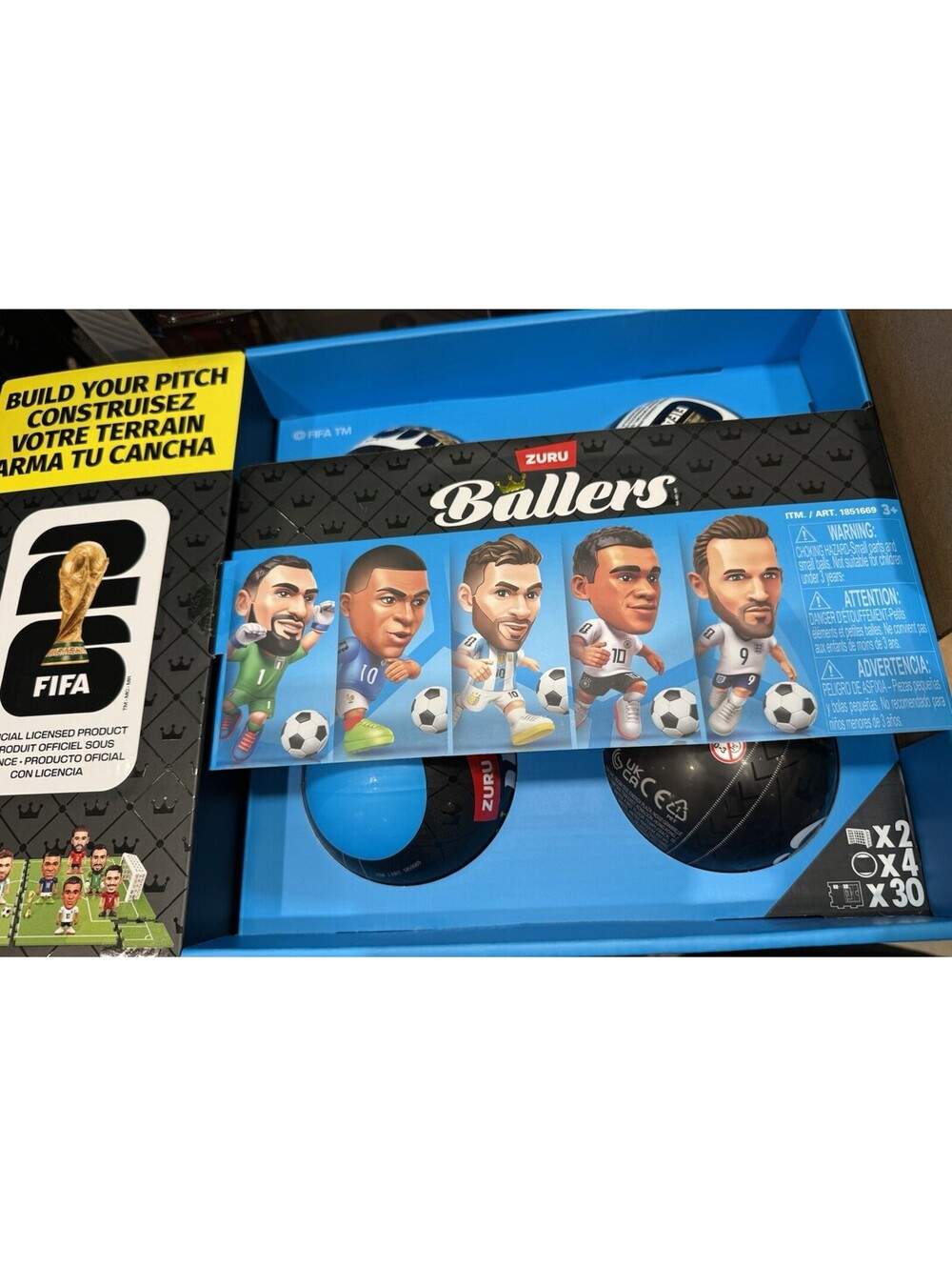 FIFA World Cup 2026™ Ballers Series 1 4 Pack by ZURU – Official Licensed Product